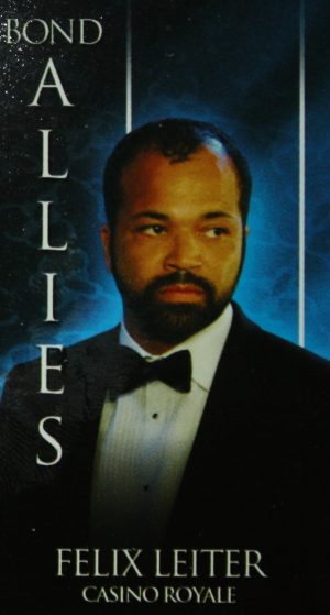 PARTS ONLY - Monopoly Ultimate James Bond Board Game - "Felix Leiter" Bond Allies Card (New)