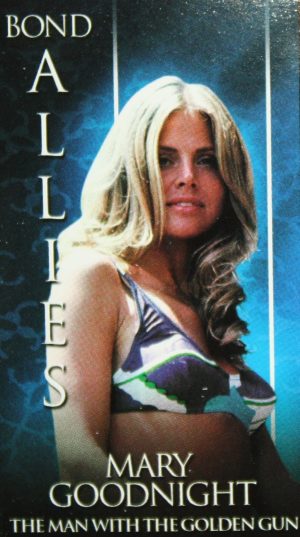 PARTS ONLY - Monopoly Ultimate James Bond Board Game - "Mary Goodnight" Bond Allies Card (New)