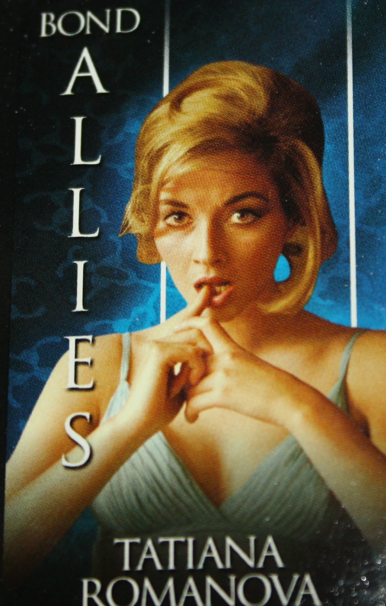PARTS ONLY - Monopoly Ultimate James Bond Board Game - "Tatiana Romanova " Bond Allies Card (New)