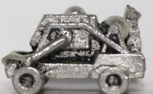 PARTS ONLY -Monopoly Ultimate James Bond Board Game - Moon Buggy Pewter Token (New)
