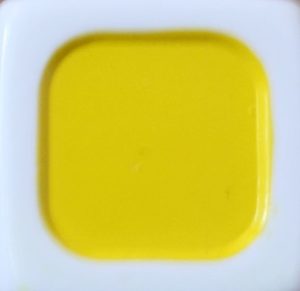 PARTS ONLY -White/Coloured Board Game Die