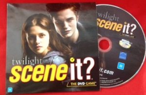 PARTS ONLY - Scene It Board Game "Twilight Edition" - (1) DVD Only