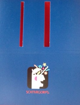 PARTS ONLY -Scattergories Board Game - Folder