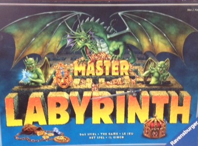 Master Labyrinth Board Game - Used