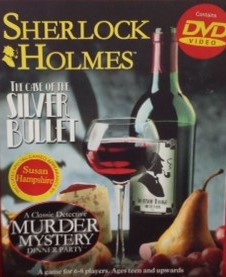 Sherlock Holmes "The Case of the Silver Bullet" Dinner Party Game - Used