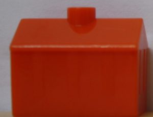 PARTS ONLY - Monopoly Board Game Harley Davidson Legendary Bikes Edition - (1) Orange Showroom (Hotel)