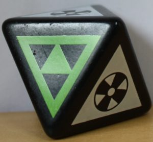 PARTS ONLY - Scene It! Board Game "Movie" 2nd Edition - (1) 8-Sided Specialty Die Only