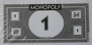 PARTS ONLY - Monopoly "The Block" (2018) Board Game - (1) Money Pack Only