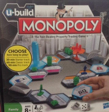 Monopoly Board Game U-Build Edition