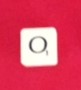 PARTS ONLY -Scrabble - Used - 1988 Spear's Games Version - Letter Tile O