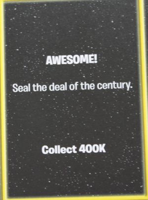 PARTS ONLY - The Game of Life "Empire" Board Game - Action "Awesome!" Card Only