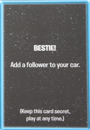 PARTS ONLY - The Game of Life "Empire" Board Game - Empire "Bestie!" Card Only