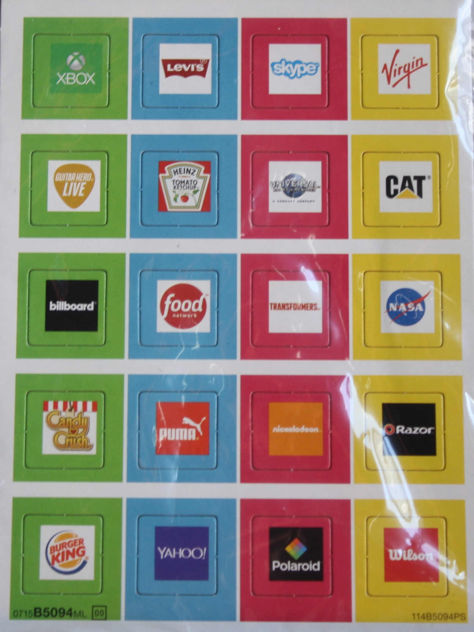 PARTS ONLY -The Game of Life "Empire" Board - (20) Brand Tiles