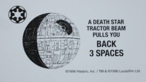 PARTS ONLY - Monopoly Star Wars Trilogy Board Game - #2 Imperial Card Only