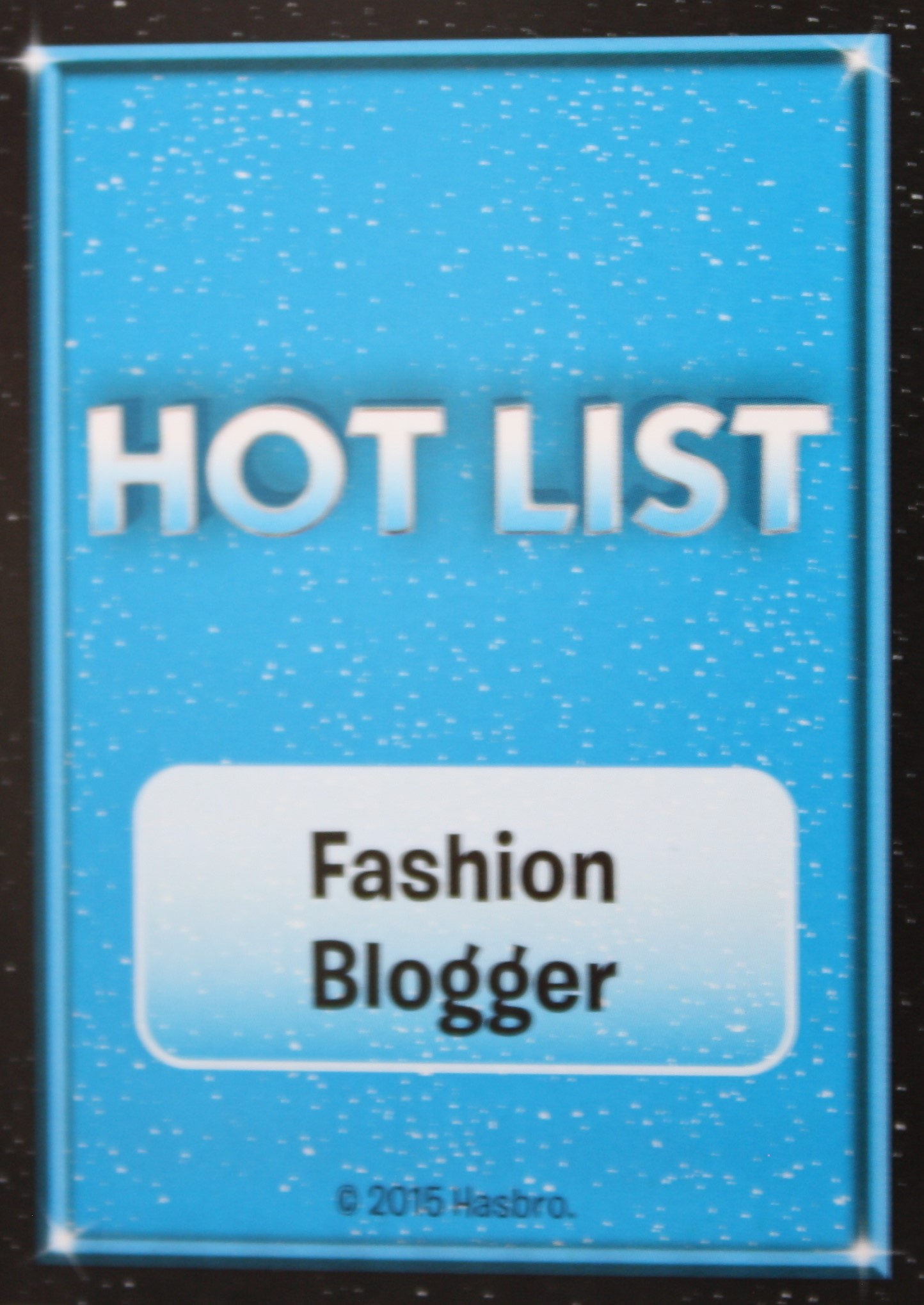 PARTS ONLY - The Game of Life "Empire" Board Game - Hot List "Fashion Blogger" Card