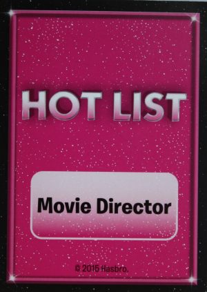 PARTS ONLY -The Game of Life "Empire" Board Game - Hot List "Movie Director" Card