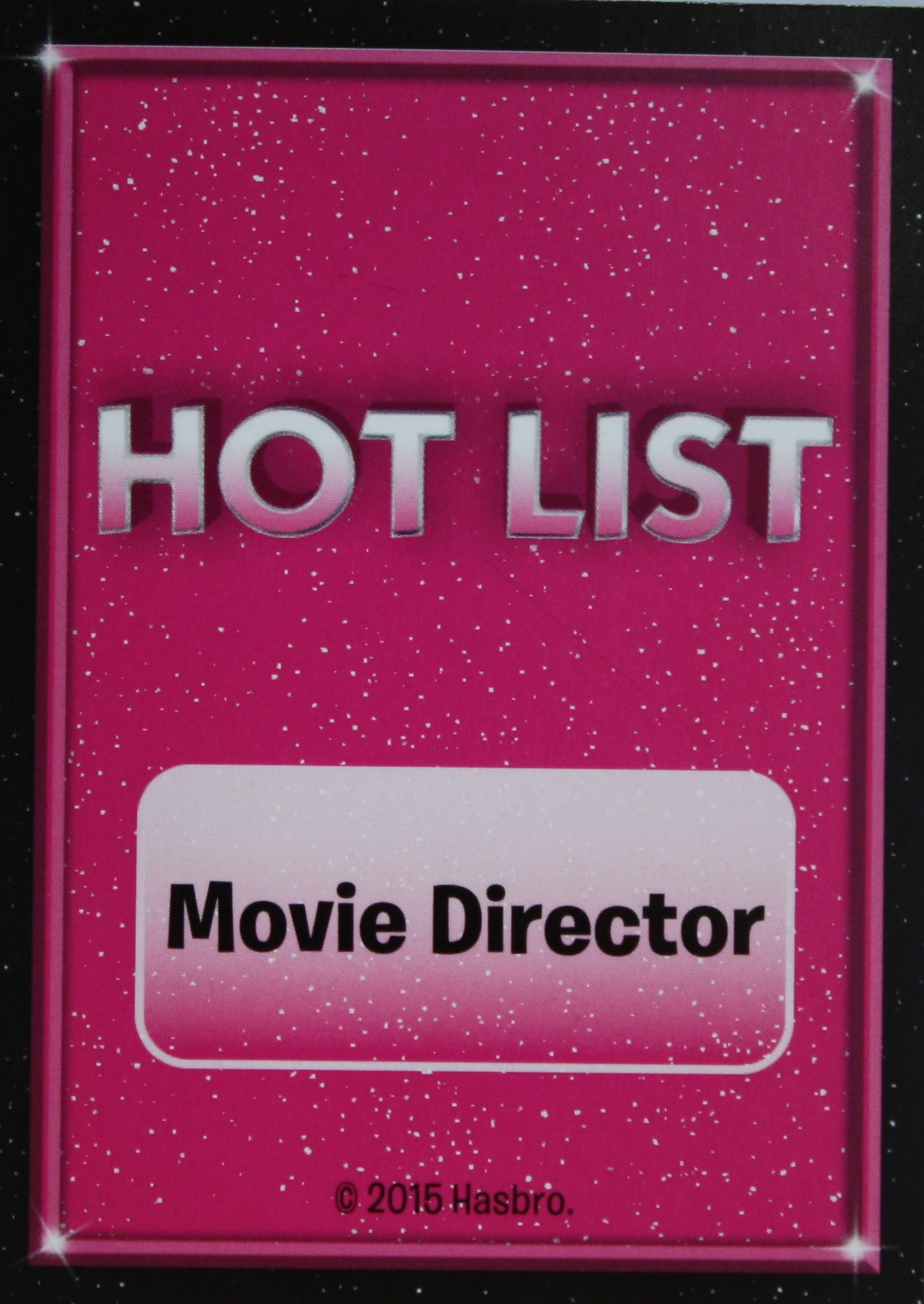PARTS ONLY -The Game of Life "Empire" Board Game - Hot List "Movie Director" Card