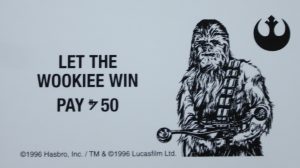 PARTS ONLY - Monopoly Star Wars Trilogy Board Game - #14 Rebel Card Only