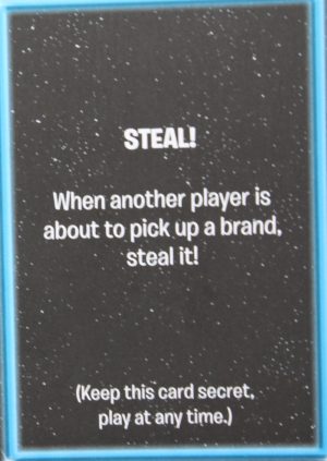 PARTS ONLY - The Game of Life "Empire" Board Game - Empire "Steal!" Card Only