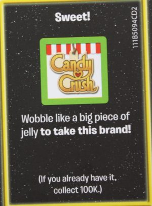 PARTS ONLY - The Game of Life "Empire" Board Game - Action "Sweet!" Card