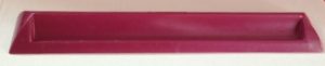 PARTS ONLY - Scrabble Board Game 1955 Murfett Version - (1) Maroon Plastic Tile Rack Only