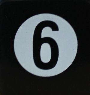 PARTS ONLY - Scene It? Board Game "Harry Potter" Edition - Six Sided Numbered Die Only