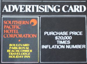 PARTS ONLY - Poleconomy Board Game - #1 Advertising Card Only