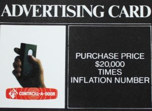PARTS ONLY - Poleconomy Board Game - #16 Advertising Card Only