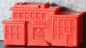 PARTS ONLY Monopoly Board Game "City Edition"- (1) School Building Only