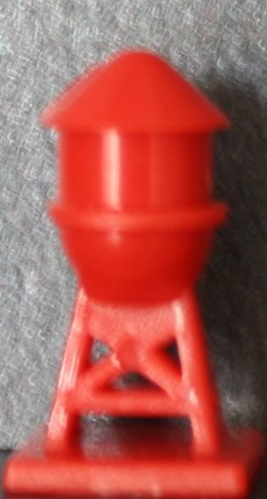 PARTS ONLY Monopoly Board Game "City Edition"- (1) Water Tower Building Only