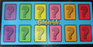 PARTS ONLY -Gibberish Board Game - Game Board