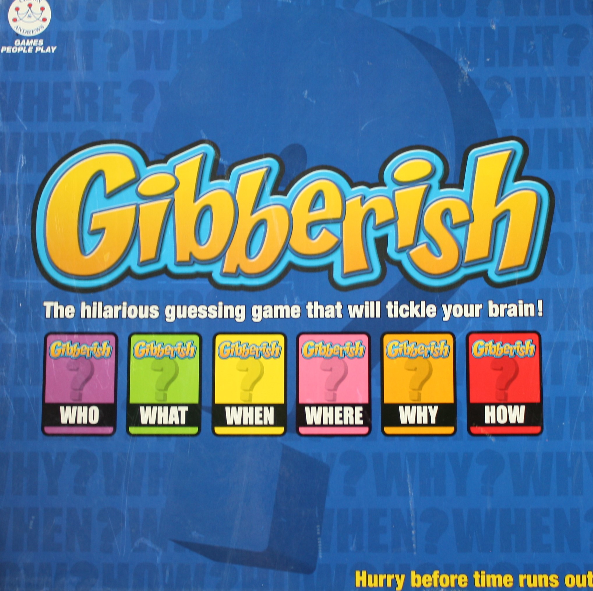 Gibberish Board Game - Pre Owned