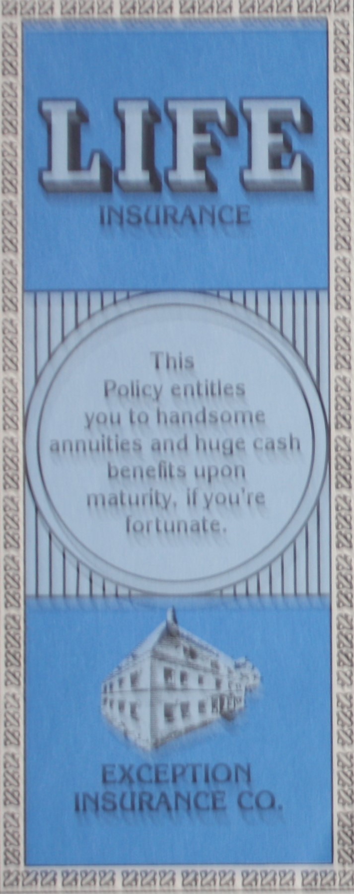 PARTS ONLY -Poleconomy Board Game - Life Insurance