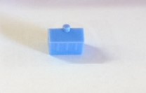 PARTS ONLY - Monopoly Junior Ben 10 Board Game - (1) Blue Plastic House Only