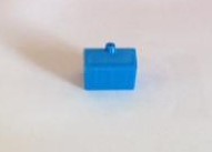 PARTS ONLY - Monopoly Junior Board Game - (1) Blue Ticket Booth Only
