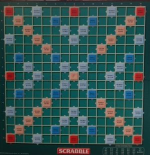 PARTS ONLY - Scrabble Original Board Game (Mattel 2000) Version - Game Board Only