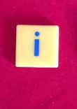 PARTS ONLY - Dora the Explorer My First Scrabble Board Game - (1) Letter I Only