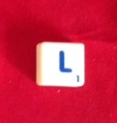 PARTS ONLY - Scrabble Board Game "Trickster" Version - Letter L Only