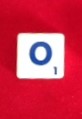 PARTS ONLY - Scrabble Board Game "Trickster" Version - Letter O Only