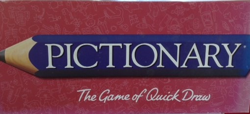 Pictionary Board Game 1988 Edition