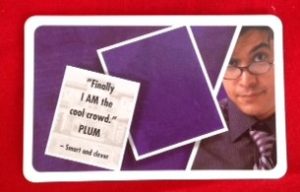 PARTS ONLY - Cluedo "Discover The Secrets" Board Game - (1) Professor Plum Personality Card Only