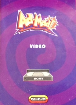 PARTS ONLY -Ad Mad Board Game - Video Question Booklet