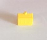 PARTS ONLY - Monopoly Junior Board Game - (1) Yellow Ticket Booth Only