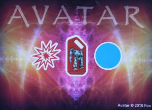 PARTS ONLY - Avatar The Board Game - #3 Avatar Deck Card Only