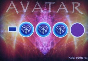 PARTS ONLY - Avatar The Board Game - #5 Avatar Deck Card Only