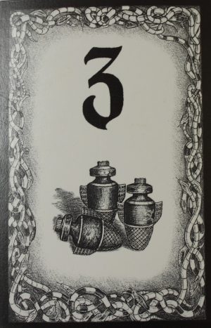 PARTS ONLY - Atmosfear "The Harbingers" Board Game - #14 Duel Card Only