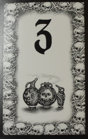 PARTS ONLY - Atmosfear "The Harbingers" Board Game - #15 Duel Card Only