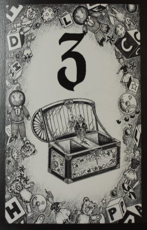 PARTS ONLY - Atmosfear "The Harbingers" Board Game - #16 Duel Card Only