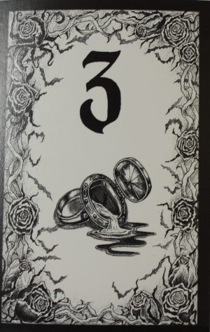 PARTS ONLY - Atmosfear "The Harbingers" Board Game - #17 Duel Card Only