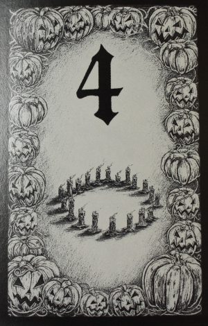 PARTS ONLY - Atmosfear "The Harbingers" Board Game - #18 Duel Card Only